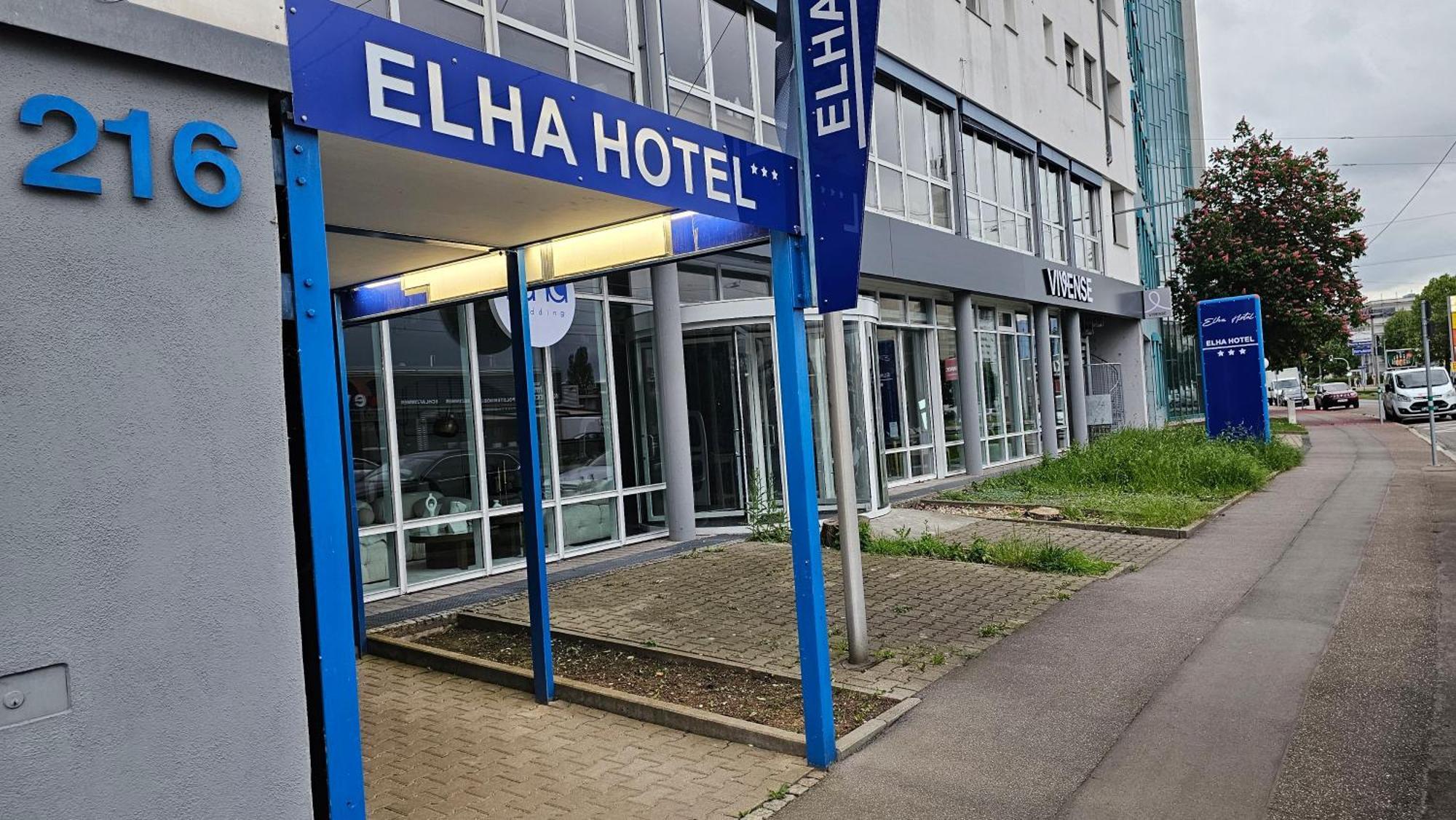 Elha Hotel Stuttgart Exterior foto